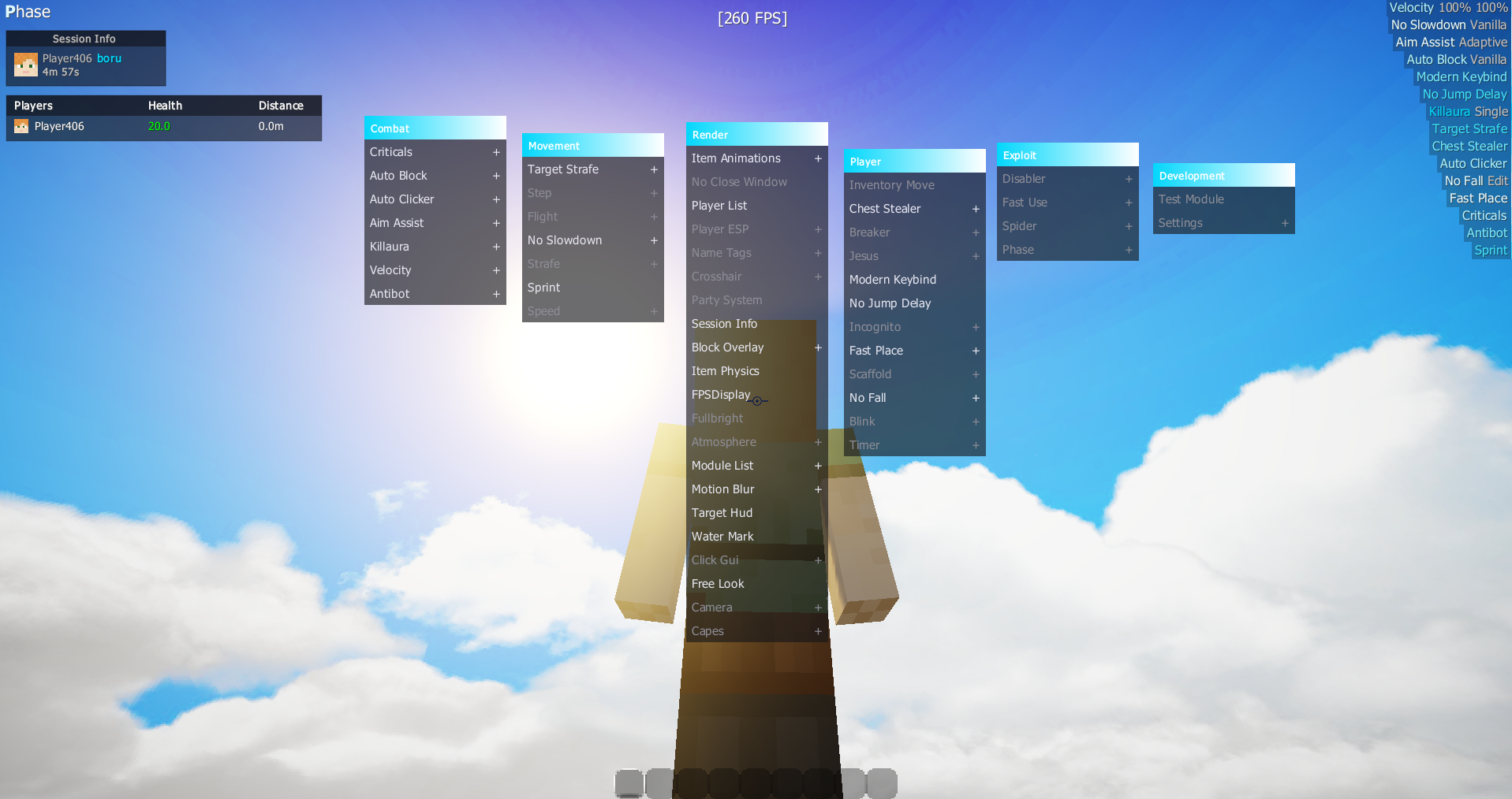 Phase Client Dashboard
